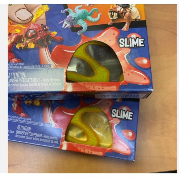 Complete Set Mega Construx Breakout Beasts Egg With Figurine Spitters Series 1 - Picture 5 of 8